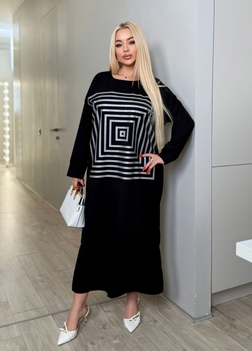 Сукня-туніка максі довжини No Brand (317843333)