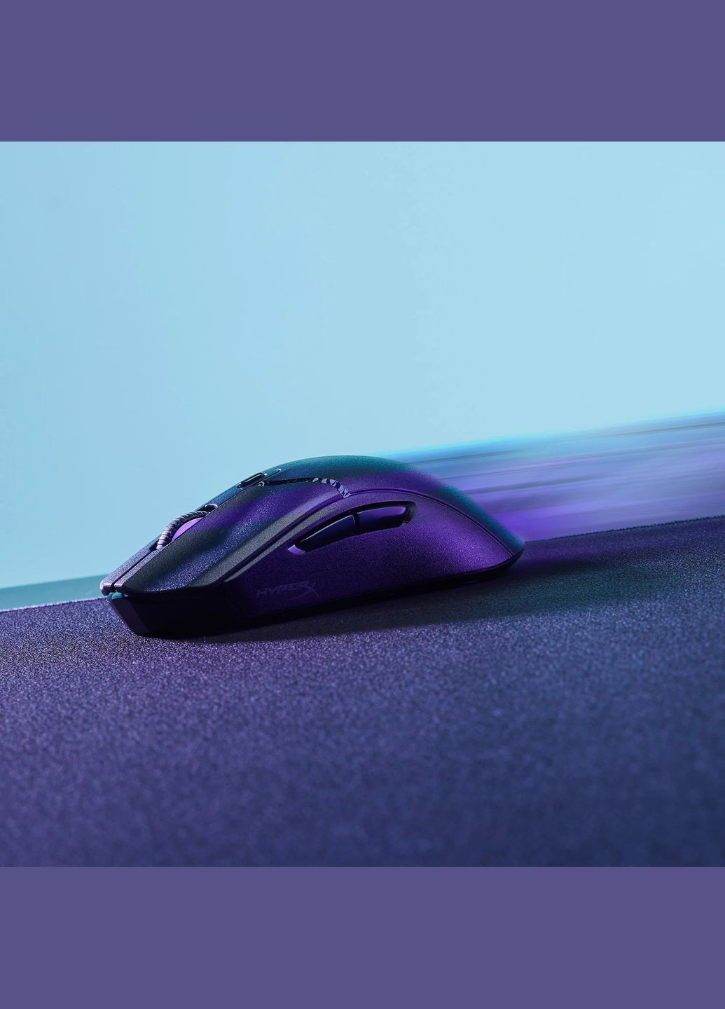 Мышь Pulsefire Haste 2 Core, RGB, WL/BT, черный HyperX (314781102)