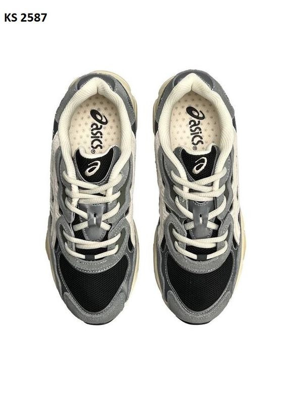 КРОСІВКИ ЖІНОЧІ ASICS GEL-NYC GRAY АСІКС ГЕЛЬ НЮК No Brand сірі демісезони (367172275)