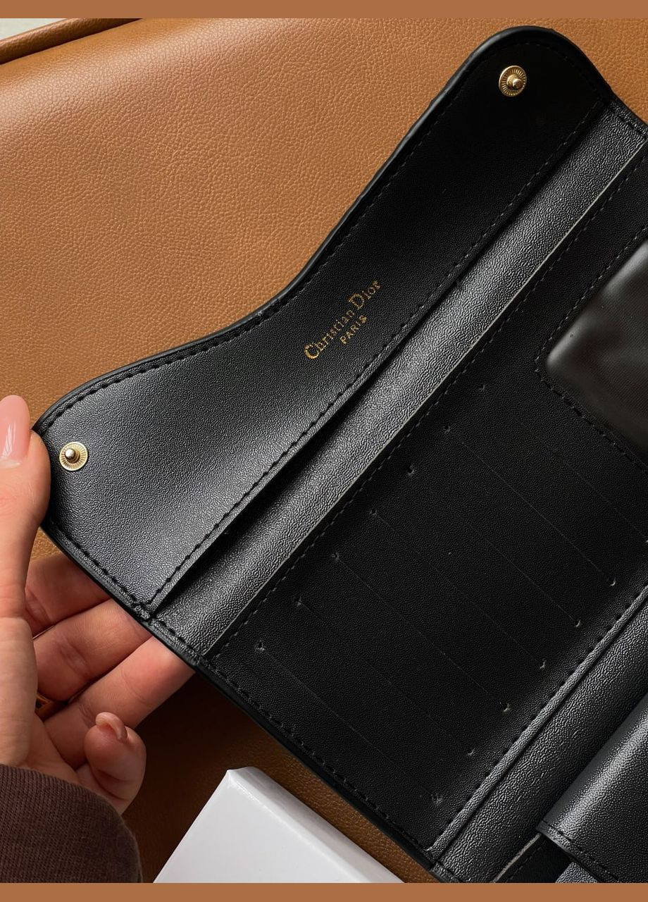Гаманець-візитниця Крістіан Діор Saddle чорний No Brand (317887395)
