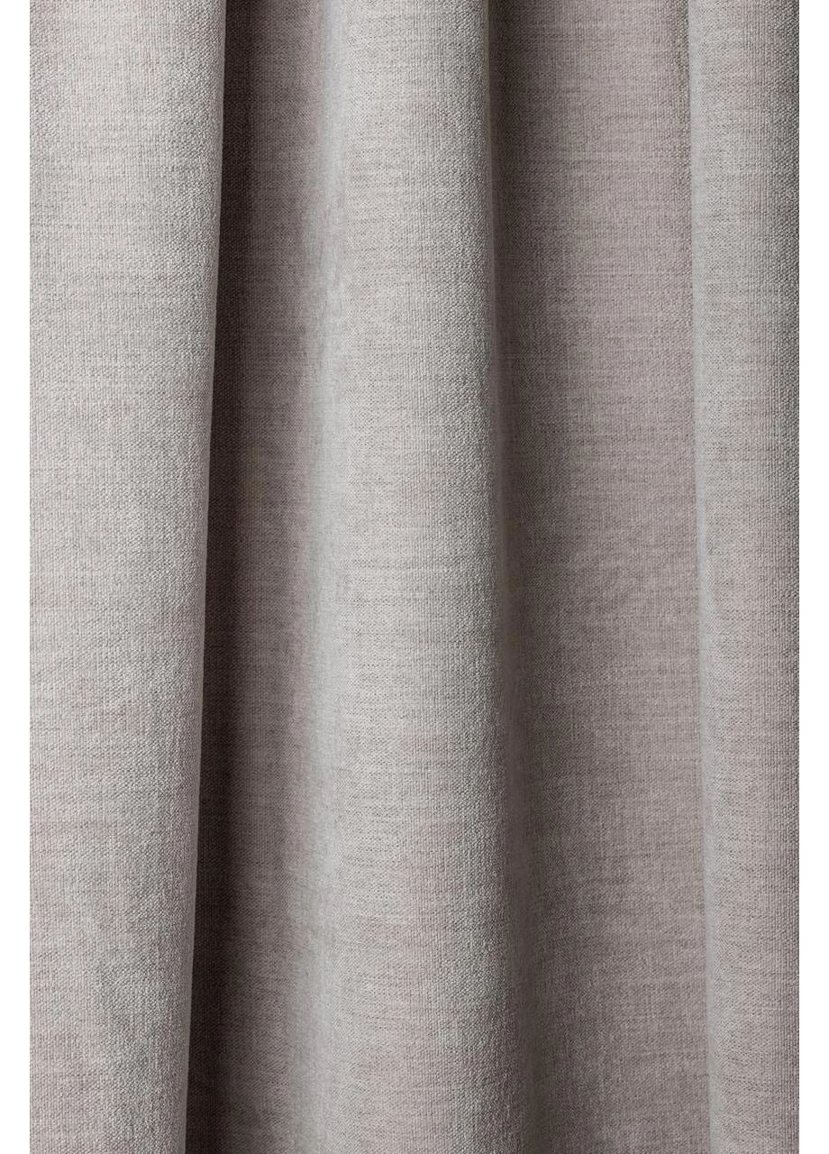 Шторы из матового шенила 2шт. 1,5м х от 2,5м до 3м HYGG (370367258)