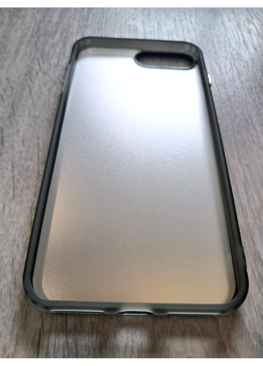 Чехол на 7 Plus силиконовые борты акриловый бампер с кошачьей лапкой No Brand (360896698)