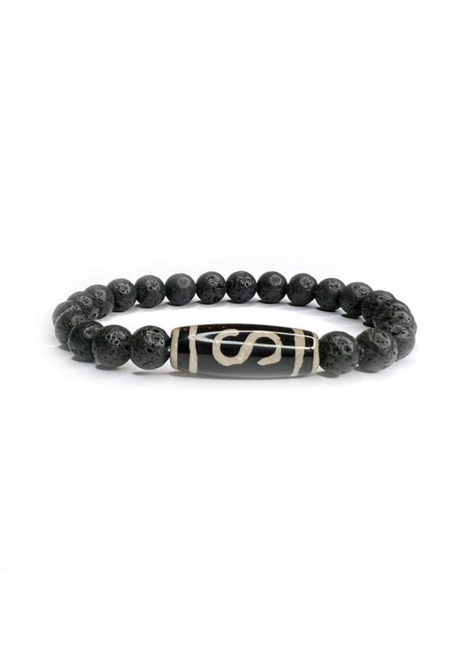 Мужской браслет из лавы 4974 LeBijou (367580510)