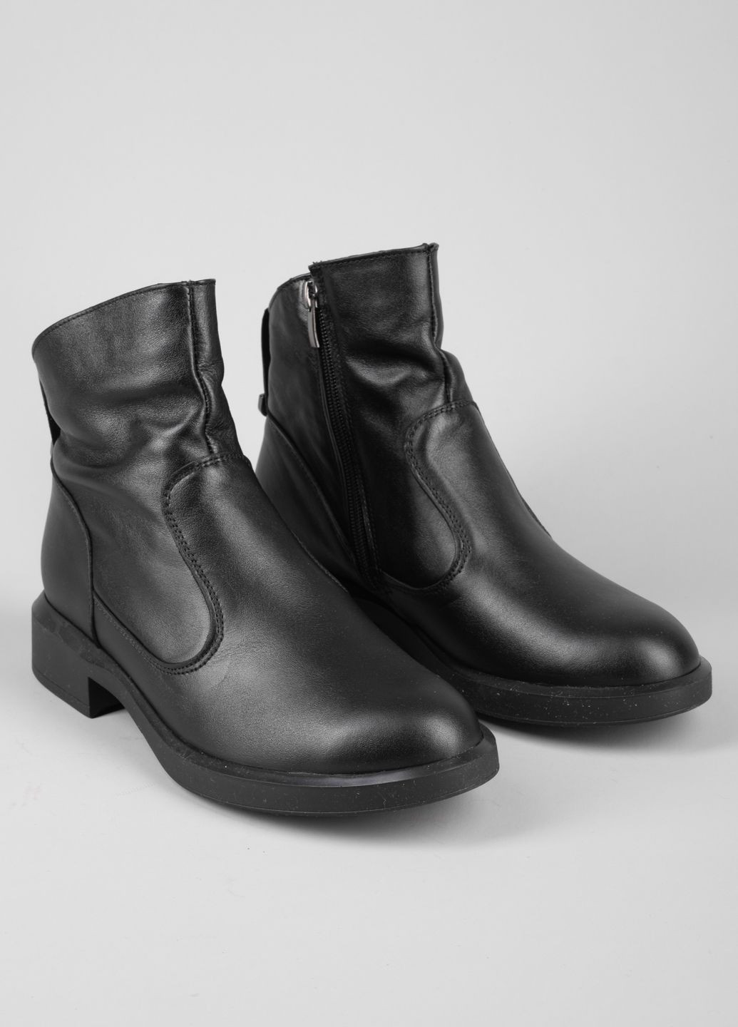 Черевики жіночі шкіряні 227 чорні 344727 Power (312374811)