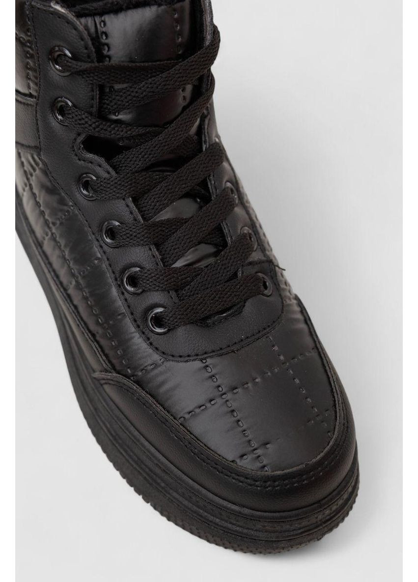 Кросівки жіночі зимові,, 248RBB09 No Brand чорні (367166293)