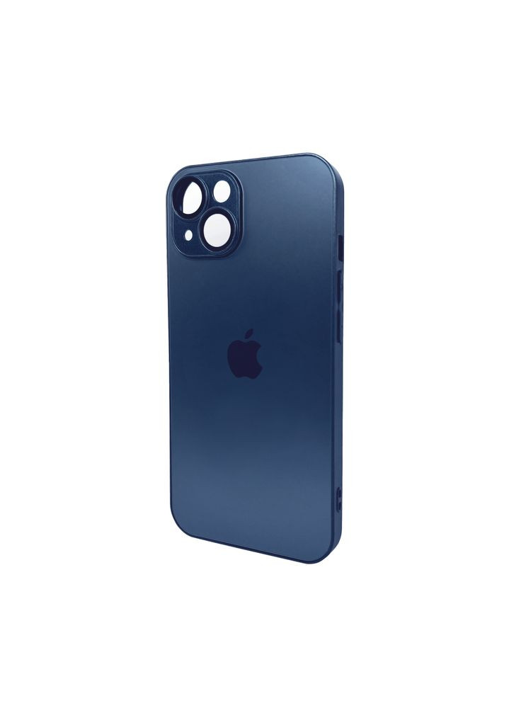 Чохол для смартфона AG Glass for Apple iPhone 15 Navy Blue (AGMattFrameiP15Blue) No Brand Matt Frame Color Logo (370645945)