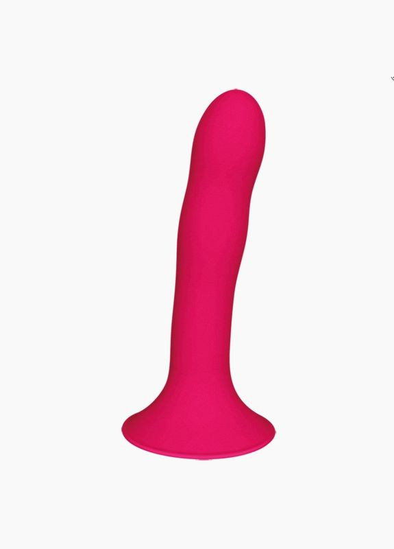 Дилдо с присоской Hitsens 4 Pink, отлично для страпона, диаметр 3,7 см, длина 17,8 Adrien Lastic (291442342)