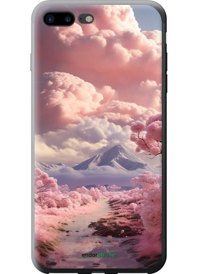 Чехол на iPhone 8 Plus Розовые облака "5660u-1032-70447" Endorphone (367095440)