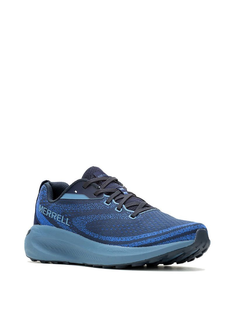 Синие всесезонные мужские кроссовки j068073 синий ткань Merrell