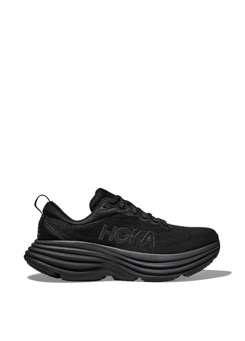 Чорні всесезонні жіночі кросівки 1127952 чорний тканина HOKA