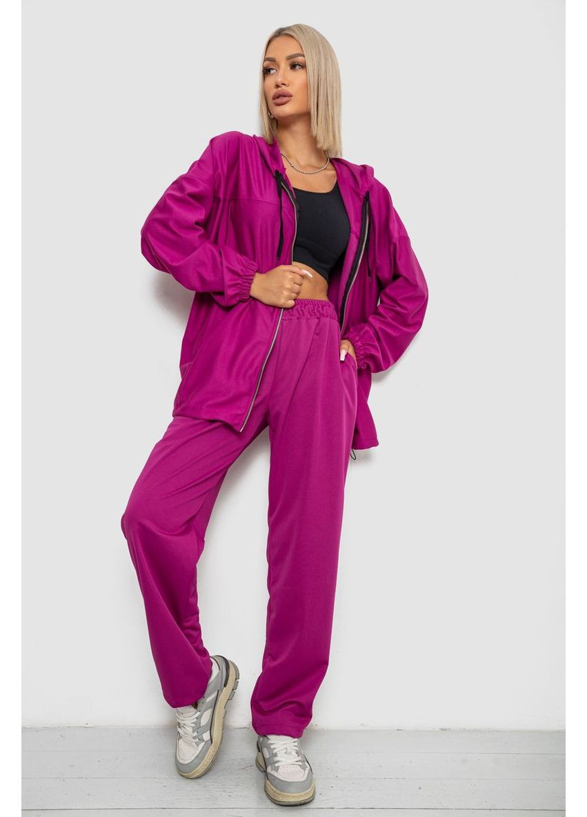 Спортивний костюм жіночий, колір малиновий, 238R114-1 Ambra (350880958)