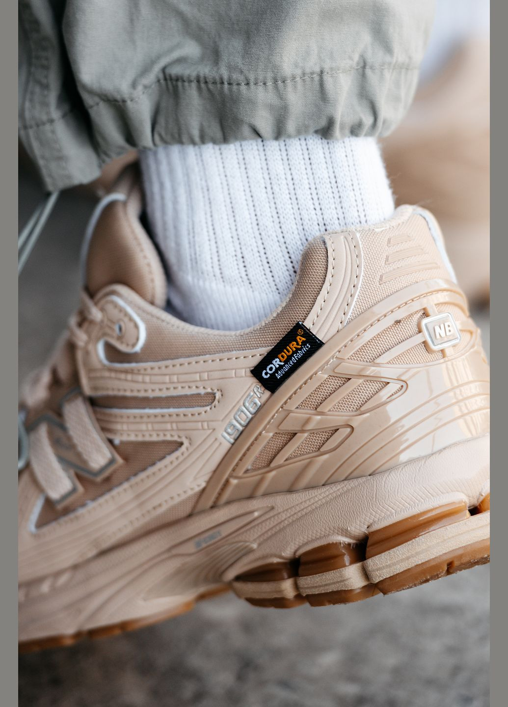 Бежеві Осінні кросівки чоловічі і жіночі new balance 1906r cordura beige | нью беланс 1906r бежеві No Brand