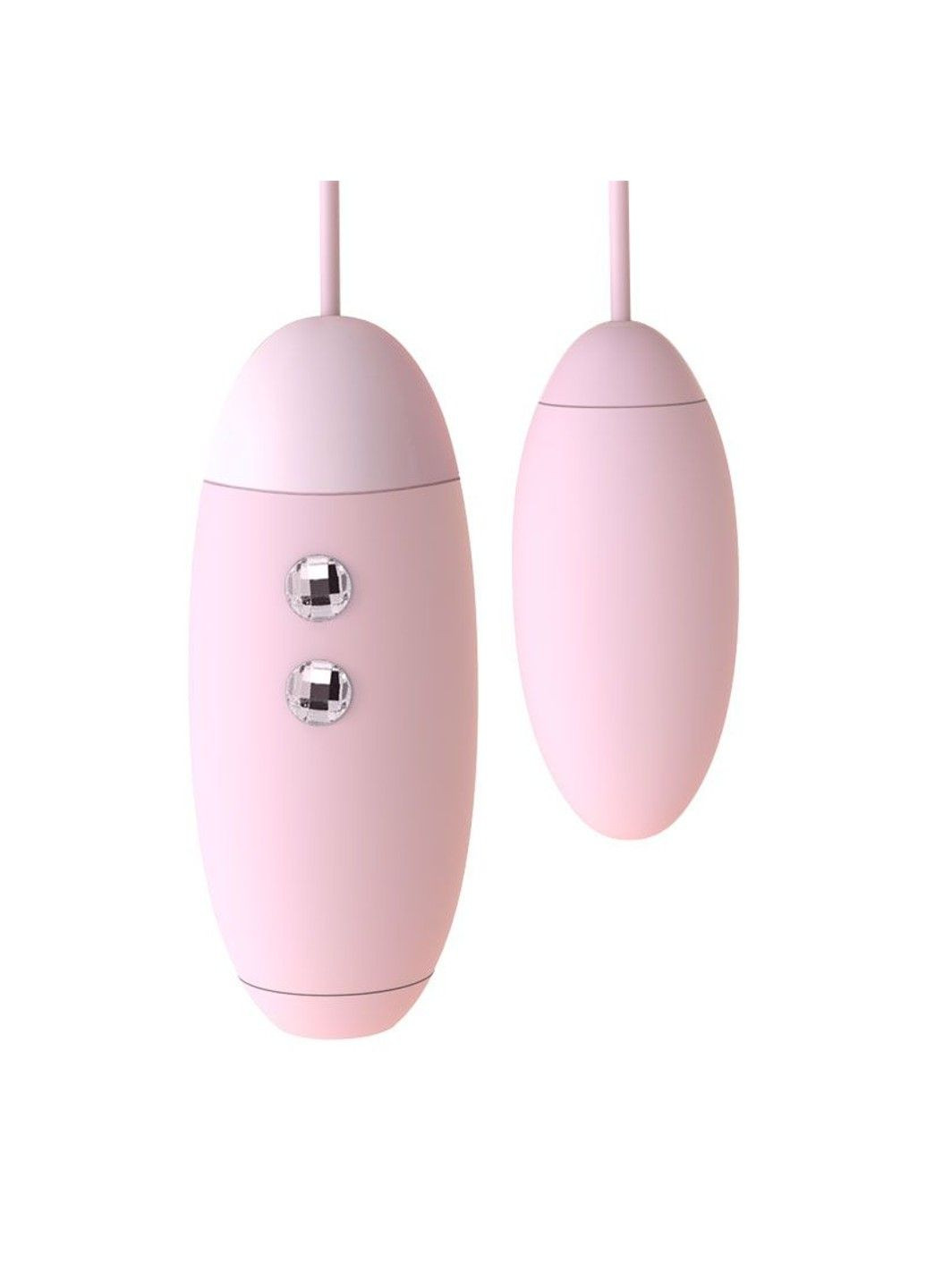 Вакуумний стимулятор з віброяйцем 2-в-1 Miss VV Pink KissToy (333332335)