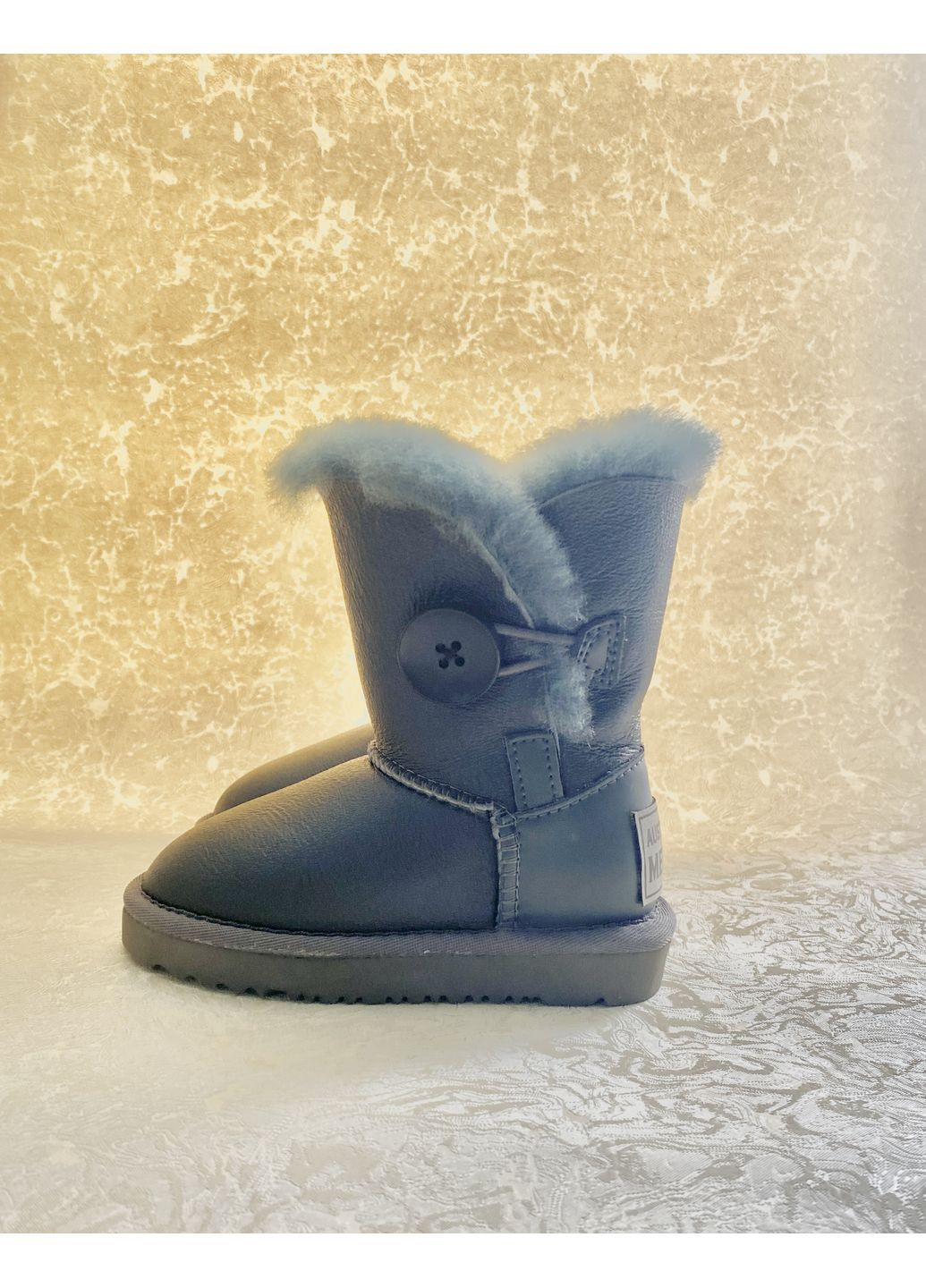 Уггі дитячі натуральні сірі No Brand (373130655)