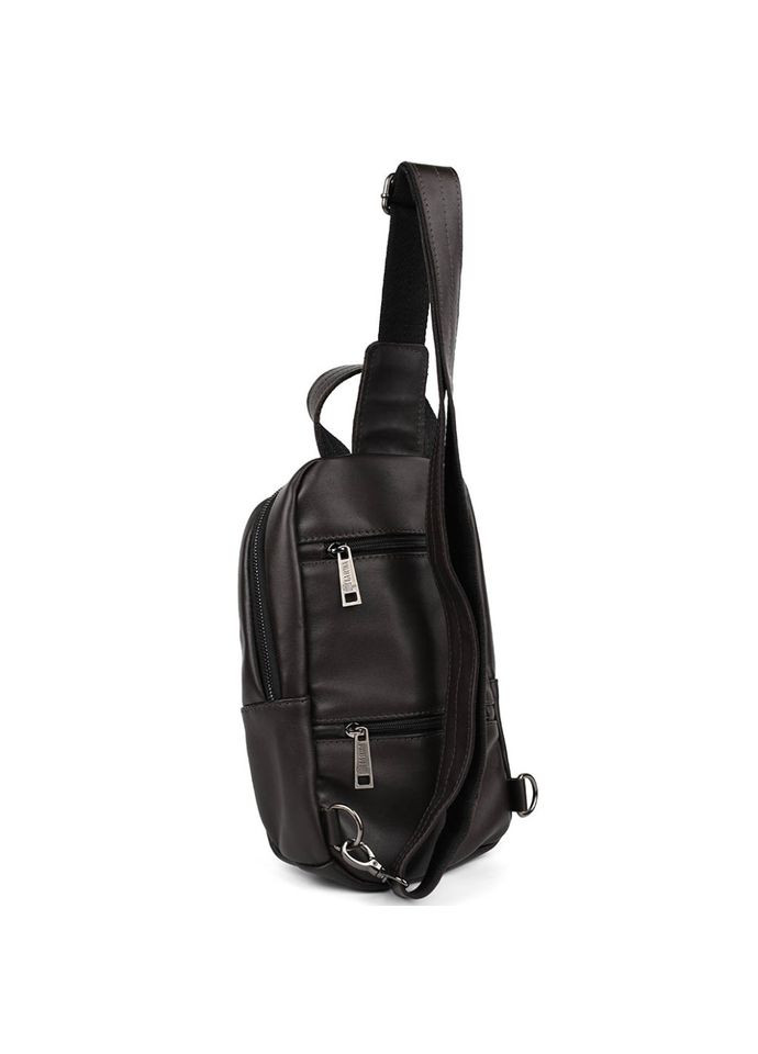 Рюкзак мужской слинг кожаный объемный с карманами GC-6010-3md TARWA (306373253)