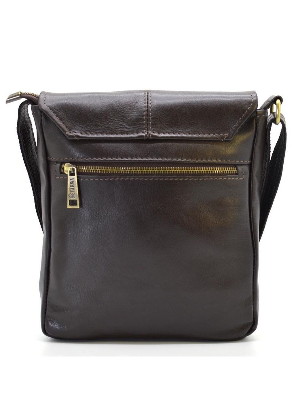 Мужская кожаная сумка через плечо 22х25.5х4 см TARWA (315871196)