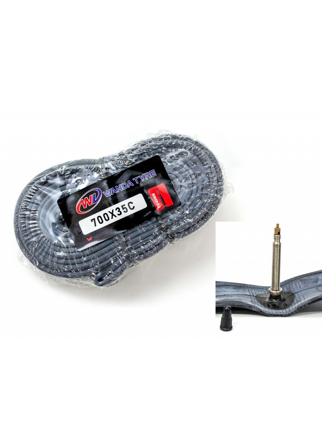 Камера 700х35с FV (Presta) 48мм WanDa (369781763)