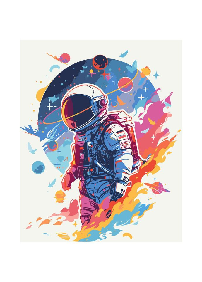Картина по номерам "Космический исследователь" 16511-AC Art Craft (353222906)