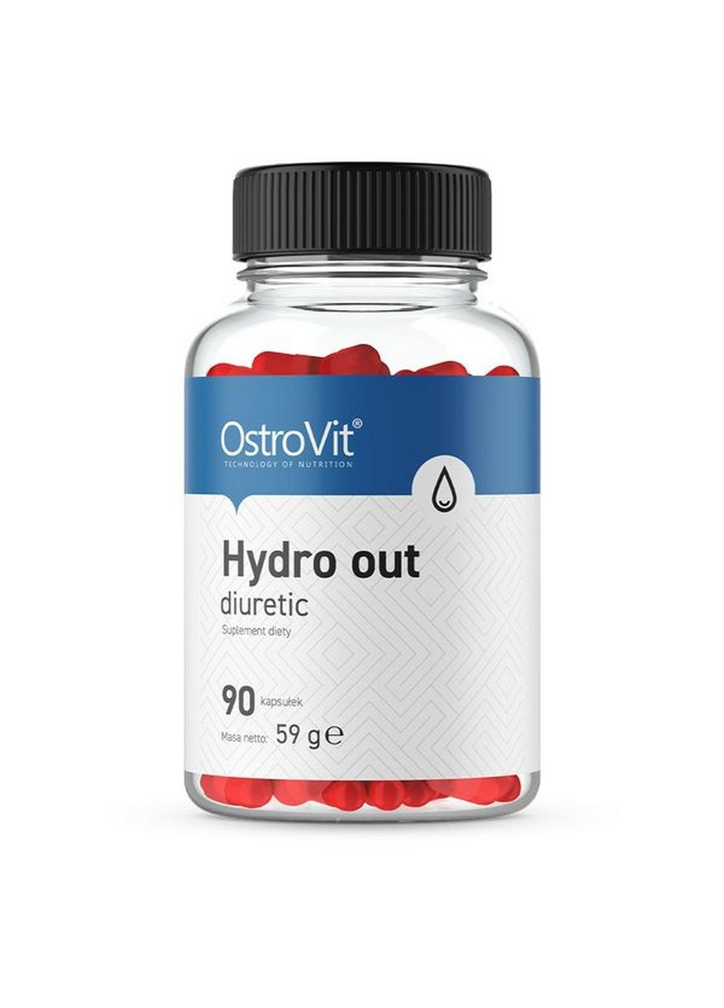 Жироспалювач Hydro Out Diuretic, 90 капсул Ostrovit (294928611)