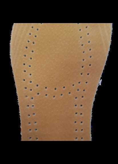 Устілки шкіряні для класичного взуття коричневі універсального розміру 40-44 No Brand (314872868)