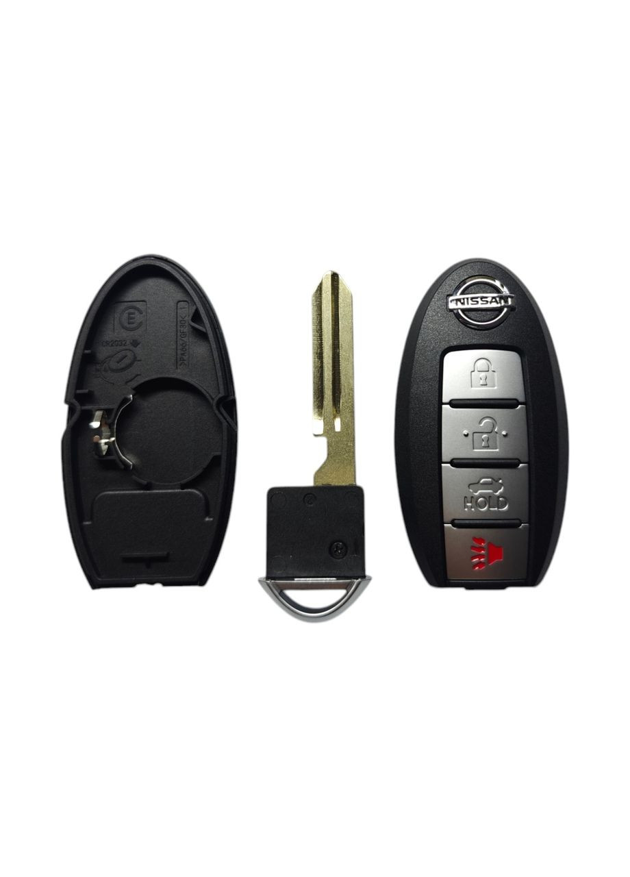 Корпус ключа на 4 кнопки Nissan (330789491)