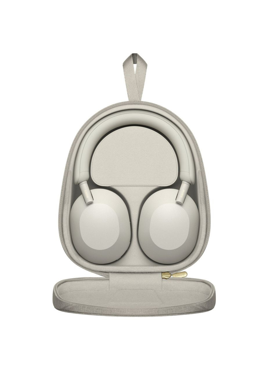 Навушники бездротові WH1000XM5 повнорозмірні (WH1000XM5S.CE7) сріблясті Sony (284420213)