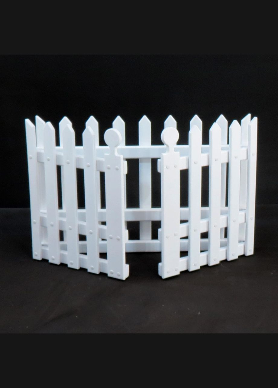 Парканчик обмежувач з дерева Банфора зефір (ЗБО-000220) No Brand (328605183)