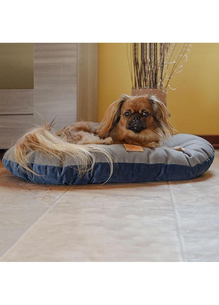 Підстилка- подушка для собак і котів Stuart 55/4 (Ферпласт Стюарт 55/4) Синій Ferplast (360429387)