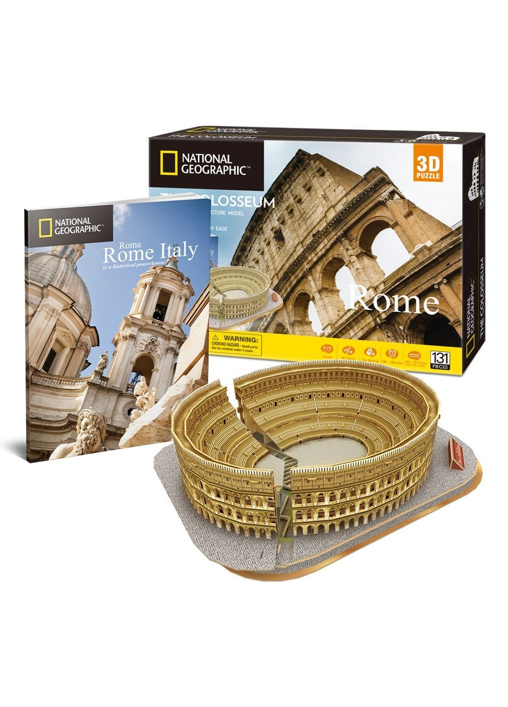 Трехмерный пазл Колизей (DS 0976h) CubicFun (369598460)