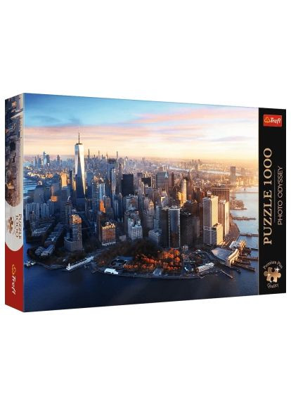 Пазл (5900511108286) Trefl Premium Манхеттен, Нью-Йорк 1000 елементів (366157064)