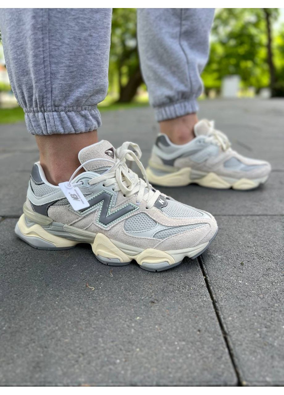 КРОССОВКИ ЖЕНСКИЕ NEW BALANCE 9060 JOE VOICES SEA SALT НЬЮ БЕЛАНС 9060 No Brand комбинированные демисезоны (367173161)