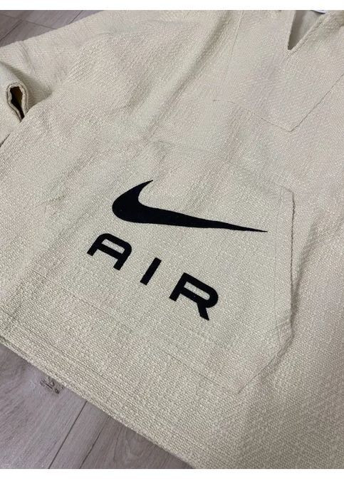 Чоловіче Худі Stussy NRG Pullover DO5306-120 big logo casual бежевий колір No Brand (366569911)