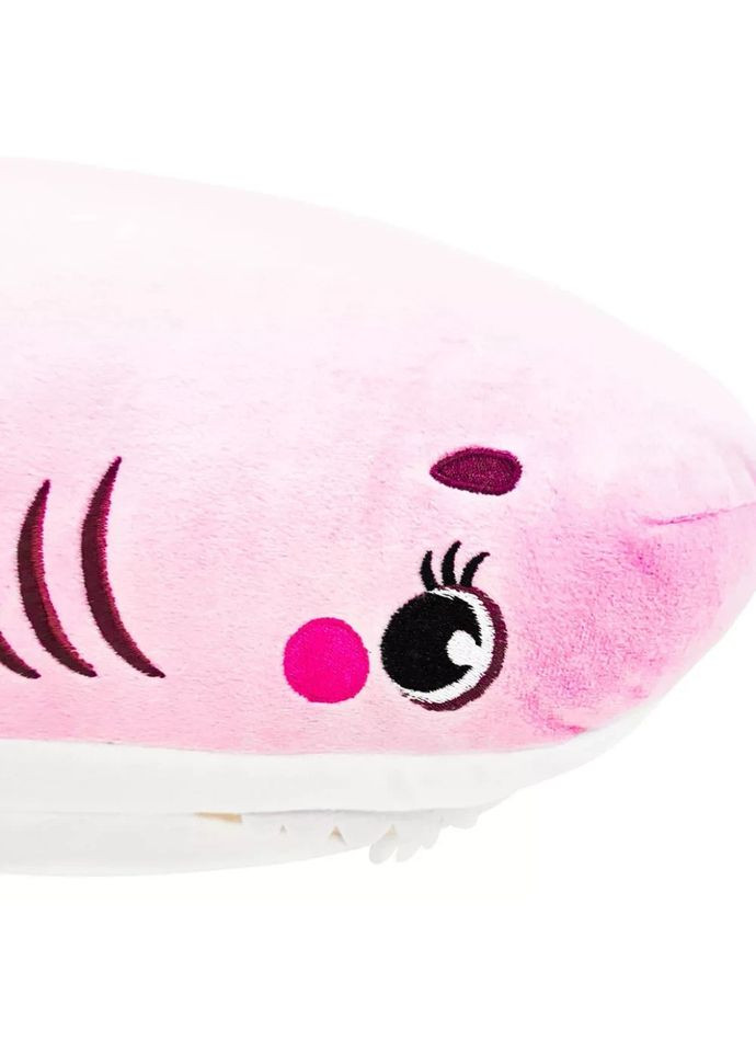 Іграшка плюшева "Акула" FWPTSHARK22PK0080 рожева 80 см WP Merchandise (366973687)