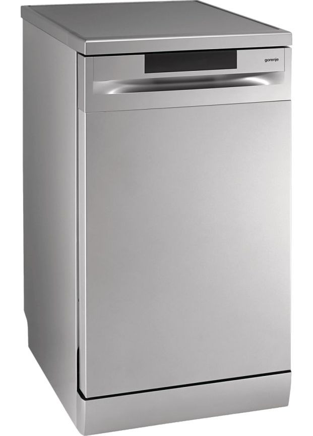 Посудомоечная машина GS520E15S, 9компл., A++, 45см, дисплей, 2 корзины, AquaStop, серый Gorenje