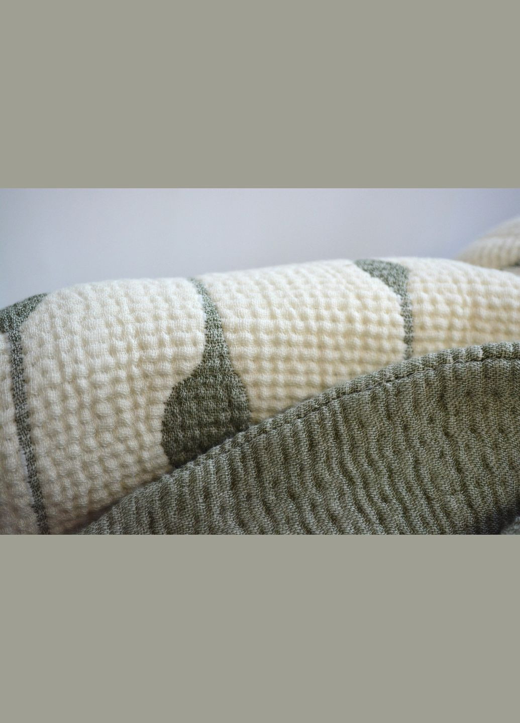 Муслінове покривало Sole 240 х 260 см.Yesil Saheser (365814830)