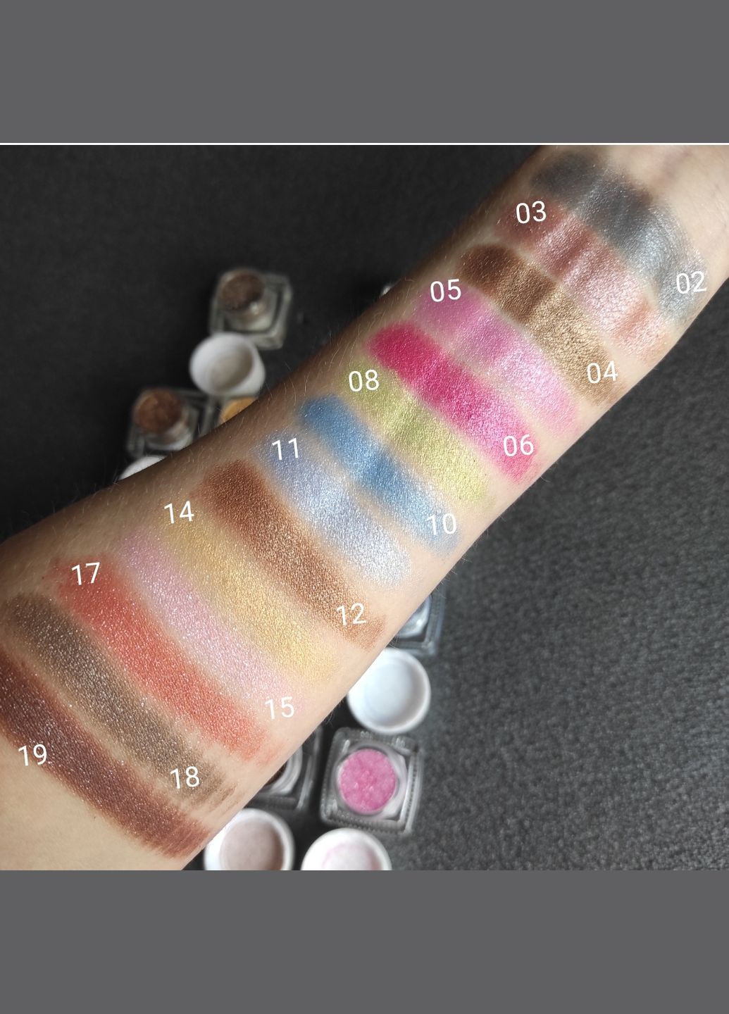 Супер сияющие рассыпчатые тени MyShadow Loose Eyeshadow Powder - 03 Fallback 2.5г Models Own (315799025)