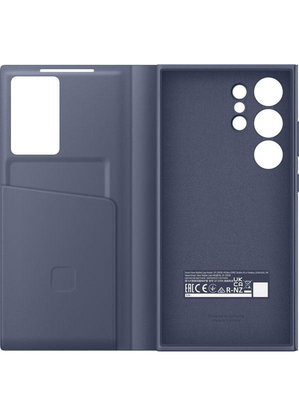 Чехол-книга Smart View Wallet Case Galaxy S24 Ultra SM-S928 Violet (EF-ZS928CVEGWW) Samsung (364861682)