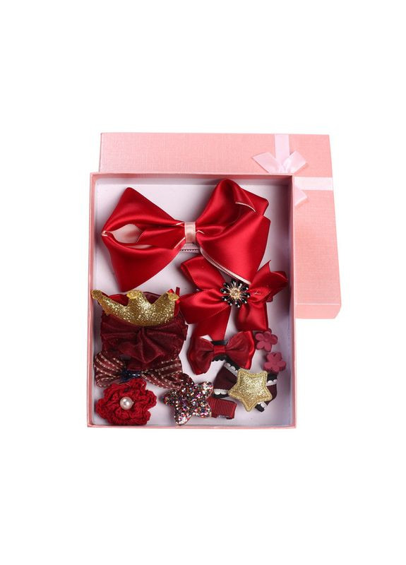 Набор 10 шт для девочки. Заколки для волос. Аксессуары для волос No Brand (317183563)