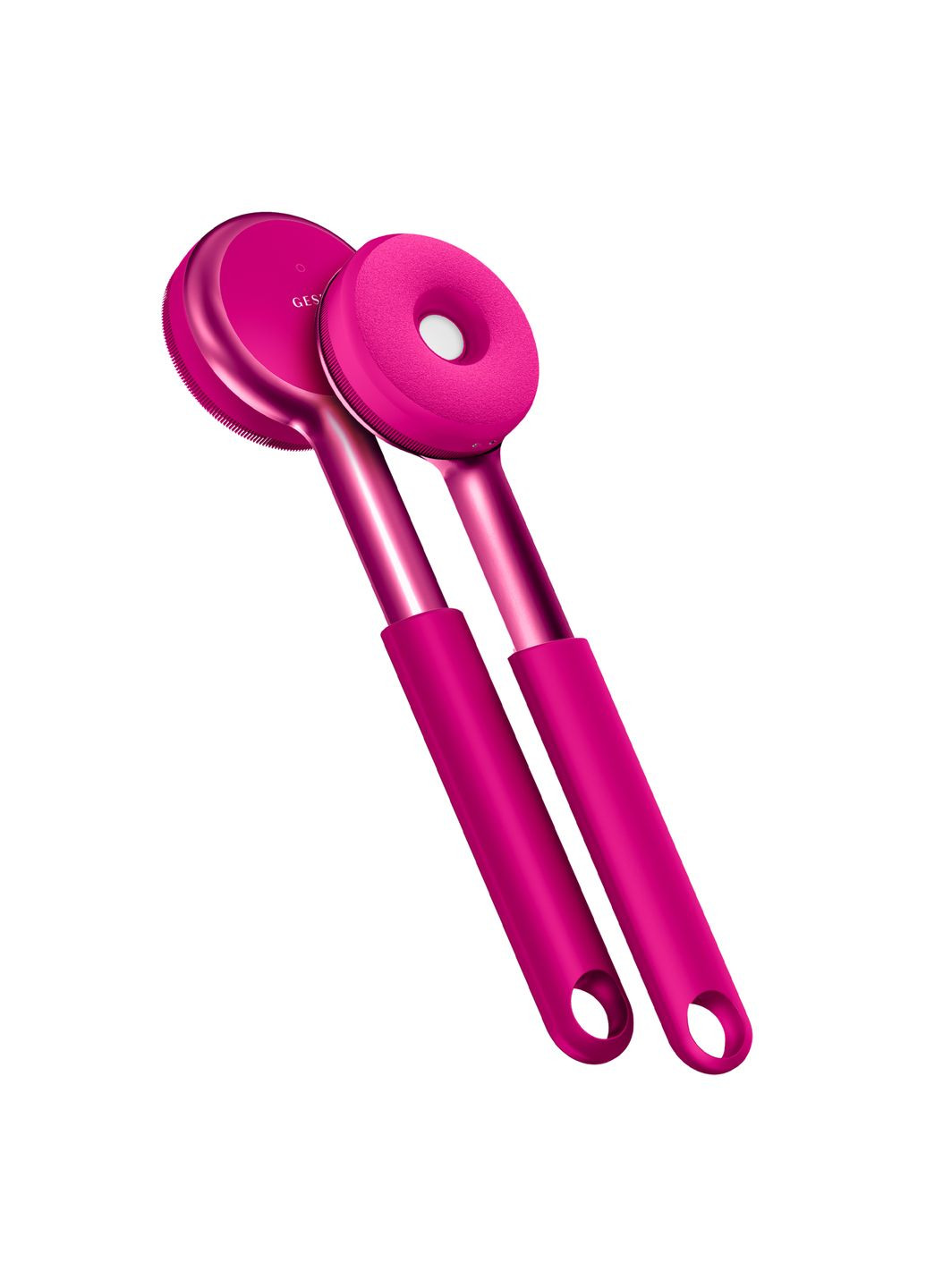 Звуковая светодиодная щетка для всего тела Sonic LED Full-Body Brush&Intensive Exfoliator 9в1 magenta GESKE (341526166)