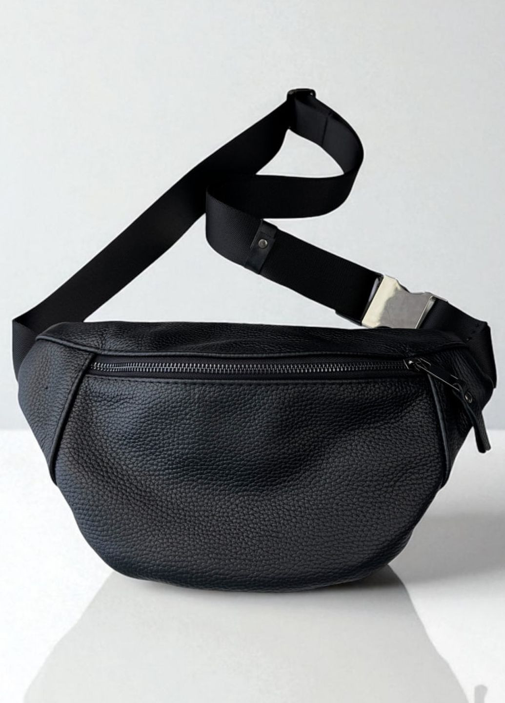 Кожаная сумка на пояс, бананка. Vishnya (360240370)