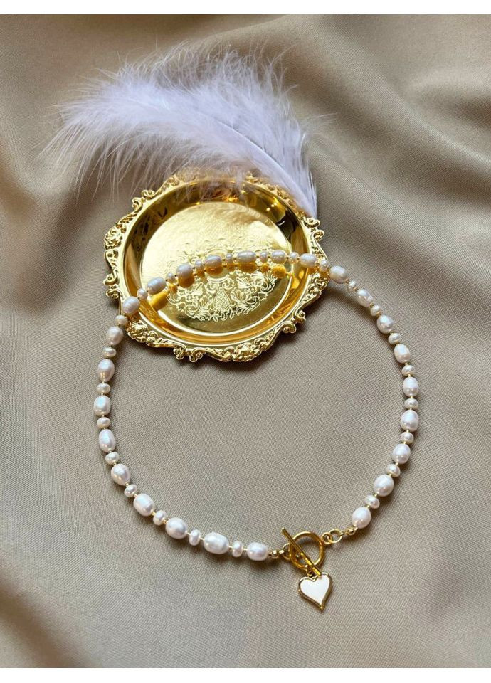 Ожерелье из жемчуга с кулоном 5355 LeBijou (368559375)