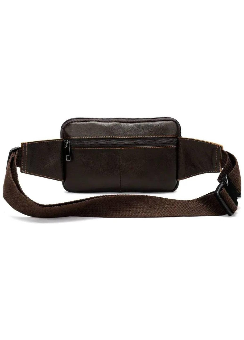Сумка чоловіча на пояс через плече з натуральної шкіри маленька Коричневий 35267 Vintage (339041344)