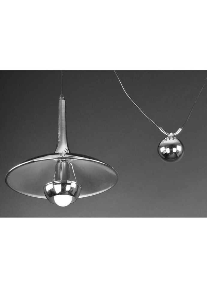 Люстра підвісна на 1 лампочку 27165 Хром 40-150х30х30 см. Sunnysky (324396762)