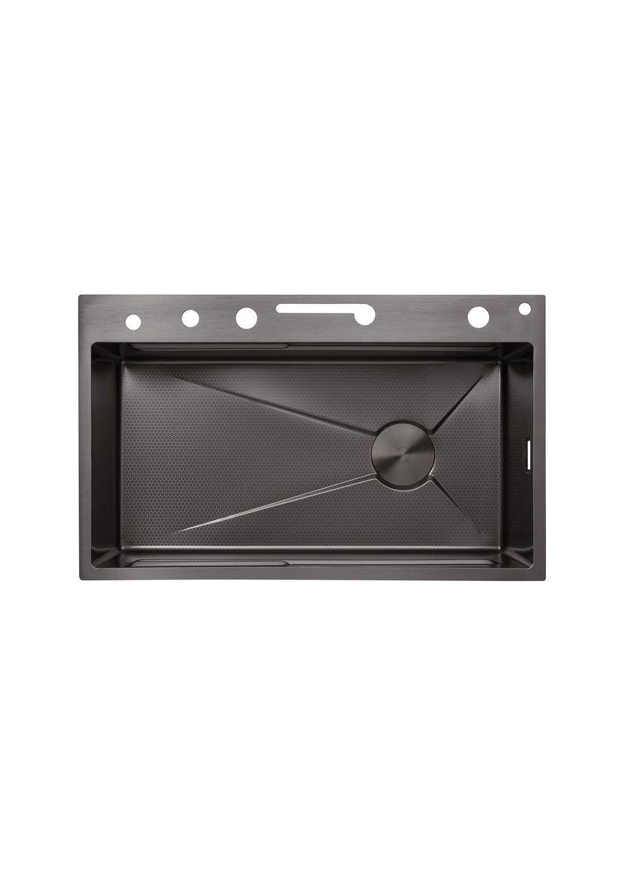 Кухонна мийка KRP Schwarze - SET7546ARTHM PVD (3.0/0.8 мм) Kroner (332972289)