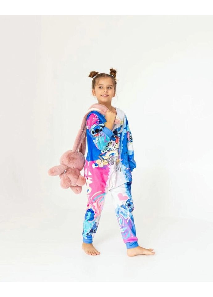 Кигуруми детское 3D Стич 3059, 1, 146 15240 146, см FlexDress (324623328)