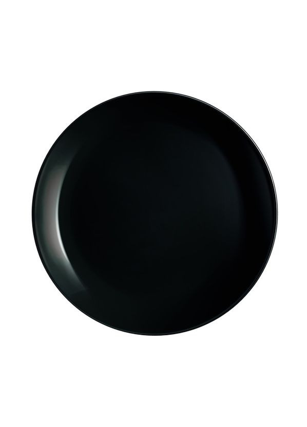 Тарілка десертна Diwali Black 19 см P0789 Luminarc (273215206)