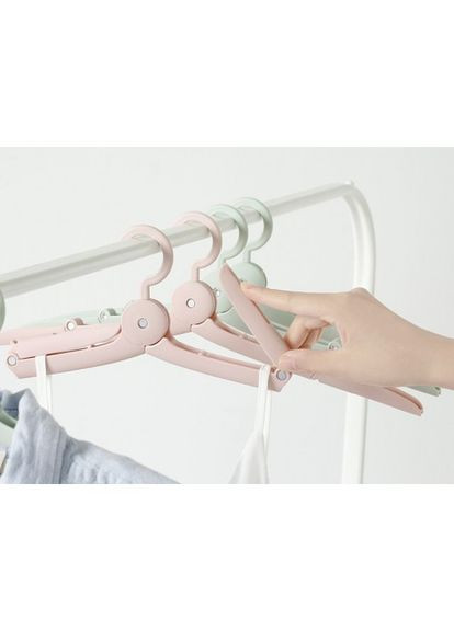 Складна вішалка плечики для одягу Coat Hanger. Світло-зелений No Brand (356005089)