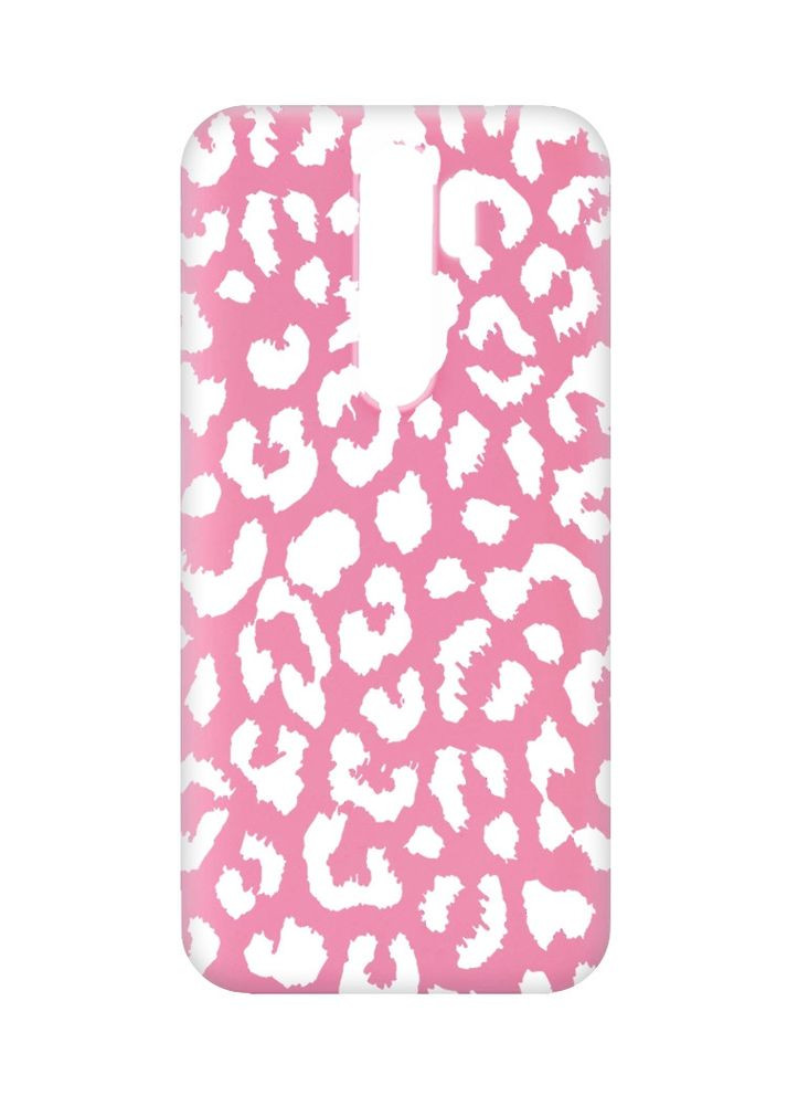 Матовый чехол на Xiaomi Redmi Note 8 Pro:: Леопардовый принт Белый (принт 375) Creative (355392929)