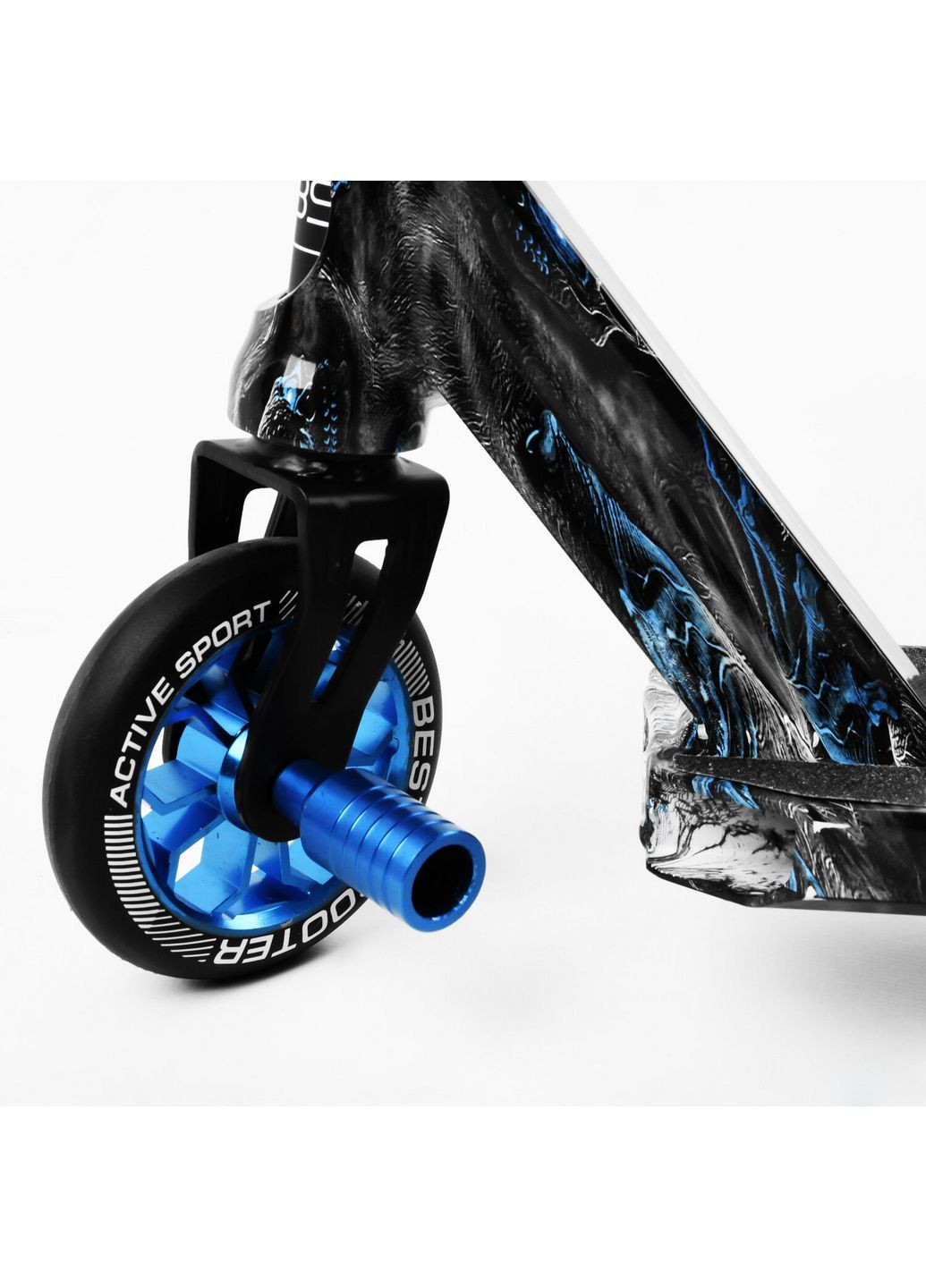 Самокат трюковий HIC-система, пеги, алюмінієвий диск та дека, принт 72х13х58 см Best Scooter (289462174)