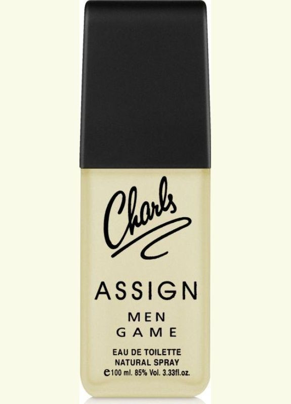 Туалетная вода мужская Charls Assign Game 100 мл Чарли Гейм Blue Ocean (317272996)